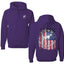 US Flag Ford Bronco Cars and Trucks Front and Back Unisex Hoodie Sweatshirt
