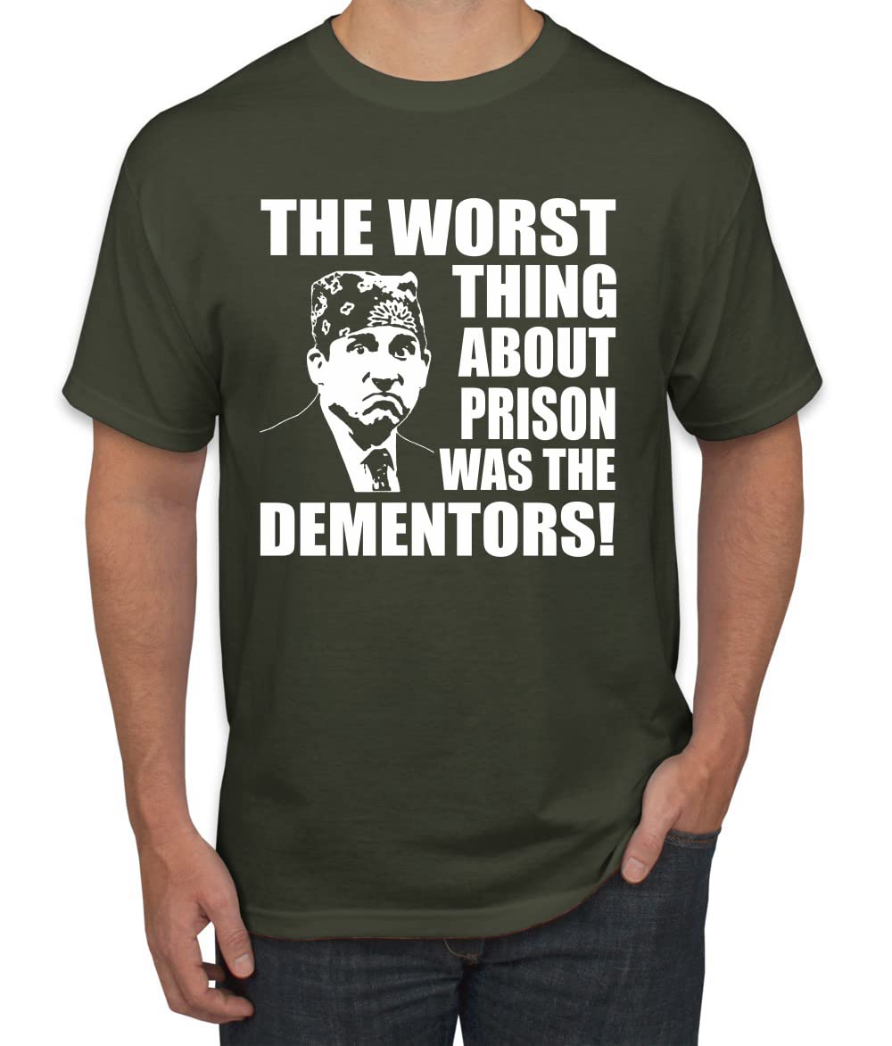 Prison Mike Dementors Quote Office Men's T-Shirt