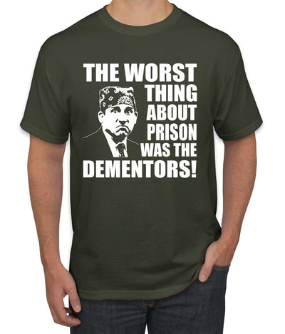 Prison Mike Dementors Quote Office Men's T-Shirt