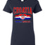 Flag Heart Soccer Fan | Women's Novelty Shirt | Game Day Gift for Her T-Shirt