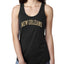 Classic Varsity College Style Fantasy Fan, Trendy Team Streetwear Sports Ladies Racerback Tank Top