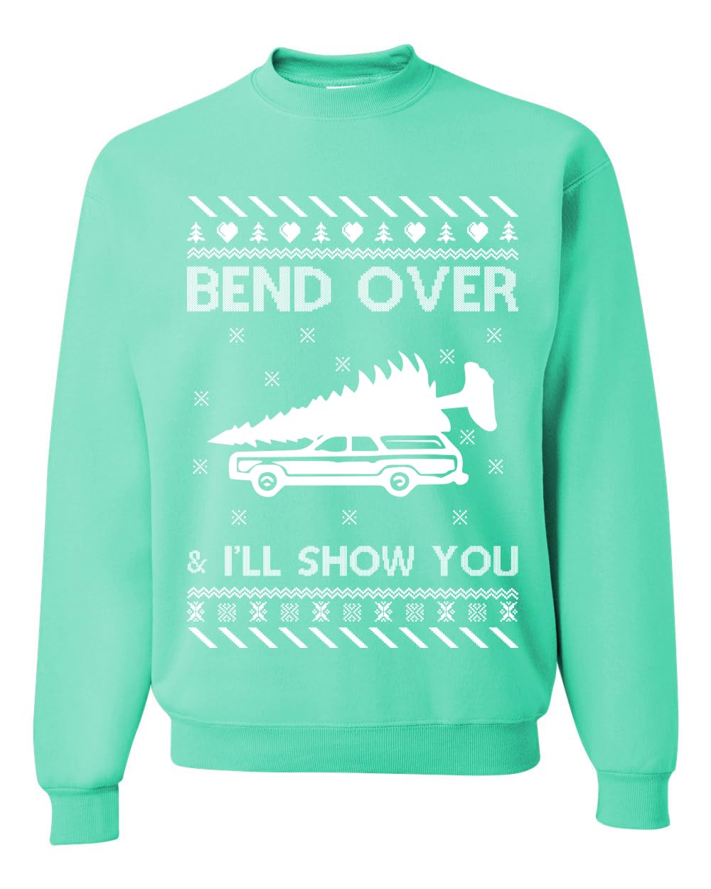 Where You Gonna Put a Tree That Big Funny Ugly Christmas Sweater Sweatshirt