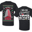 Nakatomi Plaza Christmas Party 1988 Front and Back Style Ugly Christmas Men's T-Shirt
