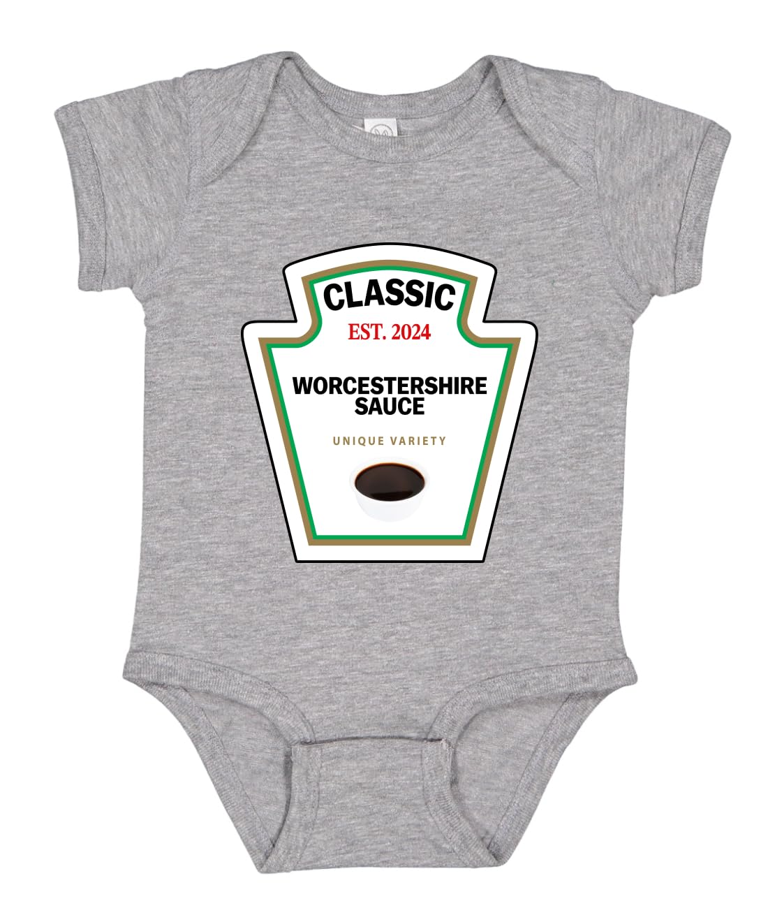 Condiment Baby Bodysuit for Boys & Girls