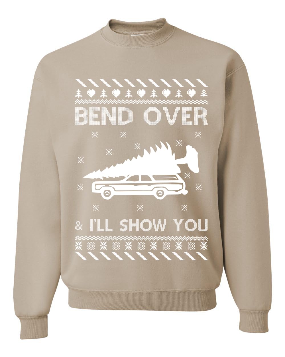 Where You Gonna Put a Tree That Big Funny Ugly Christmas Sweater Sweatshirt