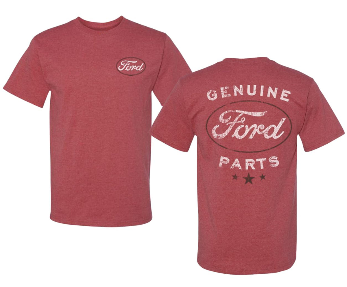 Genuine Ford Parts Vintage Distressed  Cool Printed  Cars and Trucks Men's T-Shirt