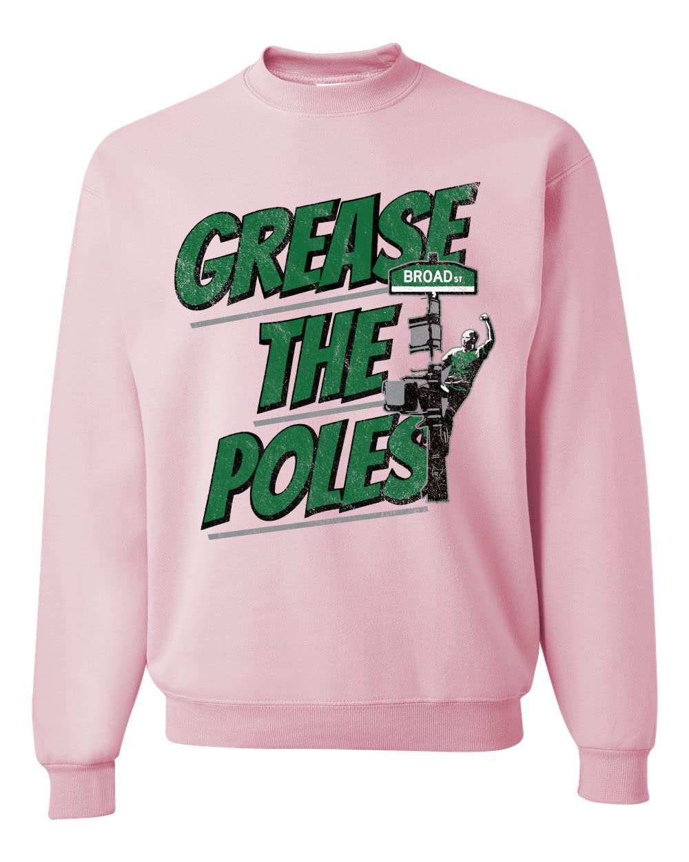 PHI Fantasy Football Sports Fan Pullover Soft Cotton Blend Graphic Unisex Crewneck Sweatshirt
