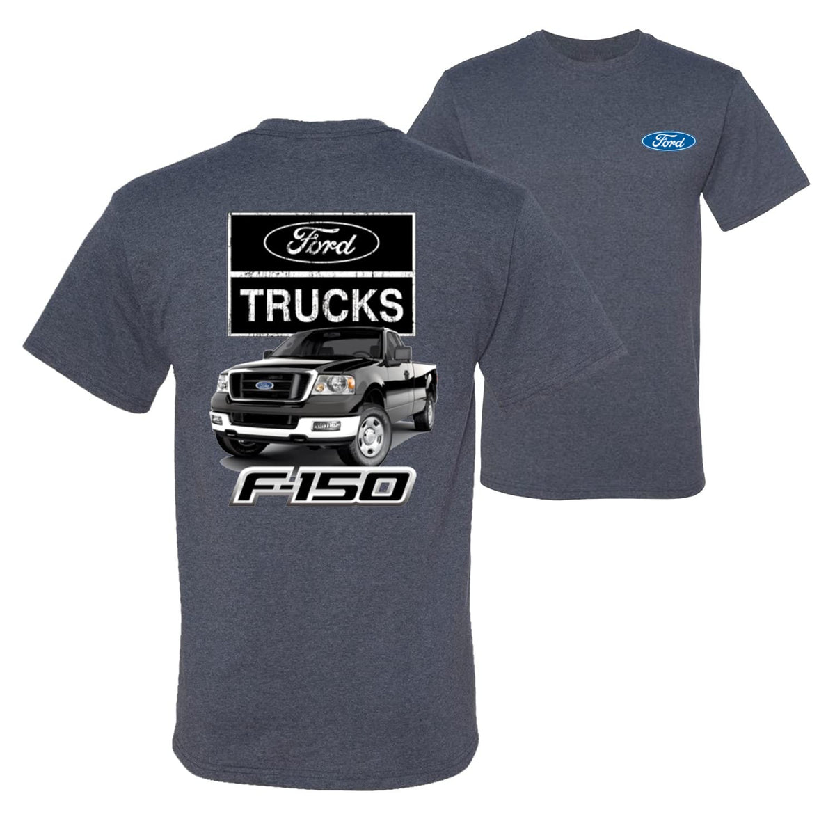 Ford Trucks F150 Pickup Cars and Trucks Front and Back Men's Graphic T-Shirt
