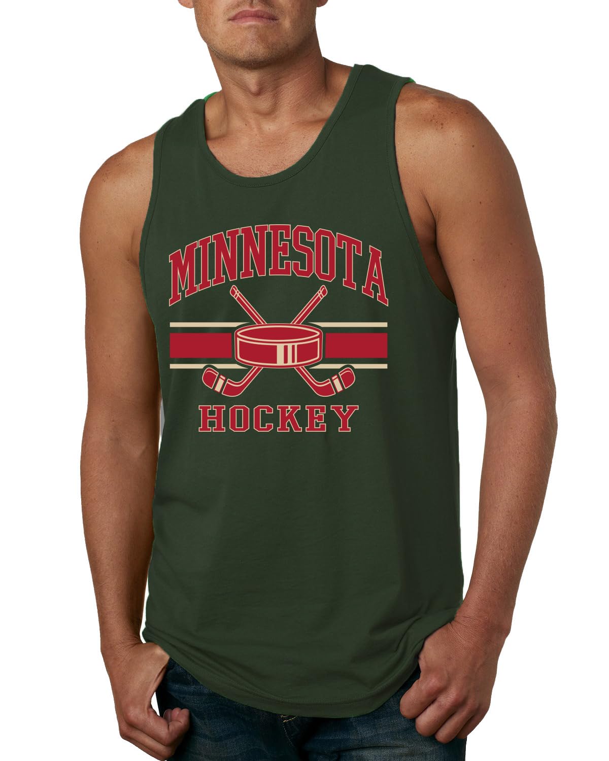 Hometown Fan Team Pride | Fantasy Hockey Fans Sports Mens Tank Top