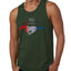 Ford Mustang Shirt USA Flag Mustang Emblem T-Shirt Cars and Trucks Mens Graphic Tank Top