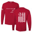 Freedom Cross, Christian Patriotic Men's Long Sleeve Shirt, Charlie Kirk Merch