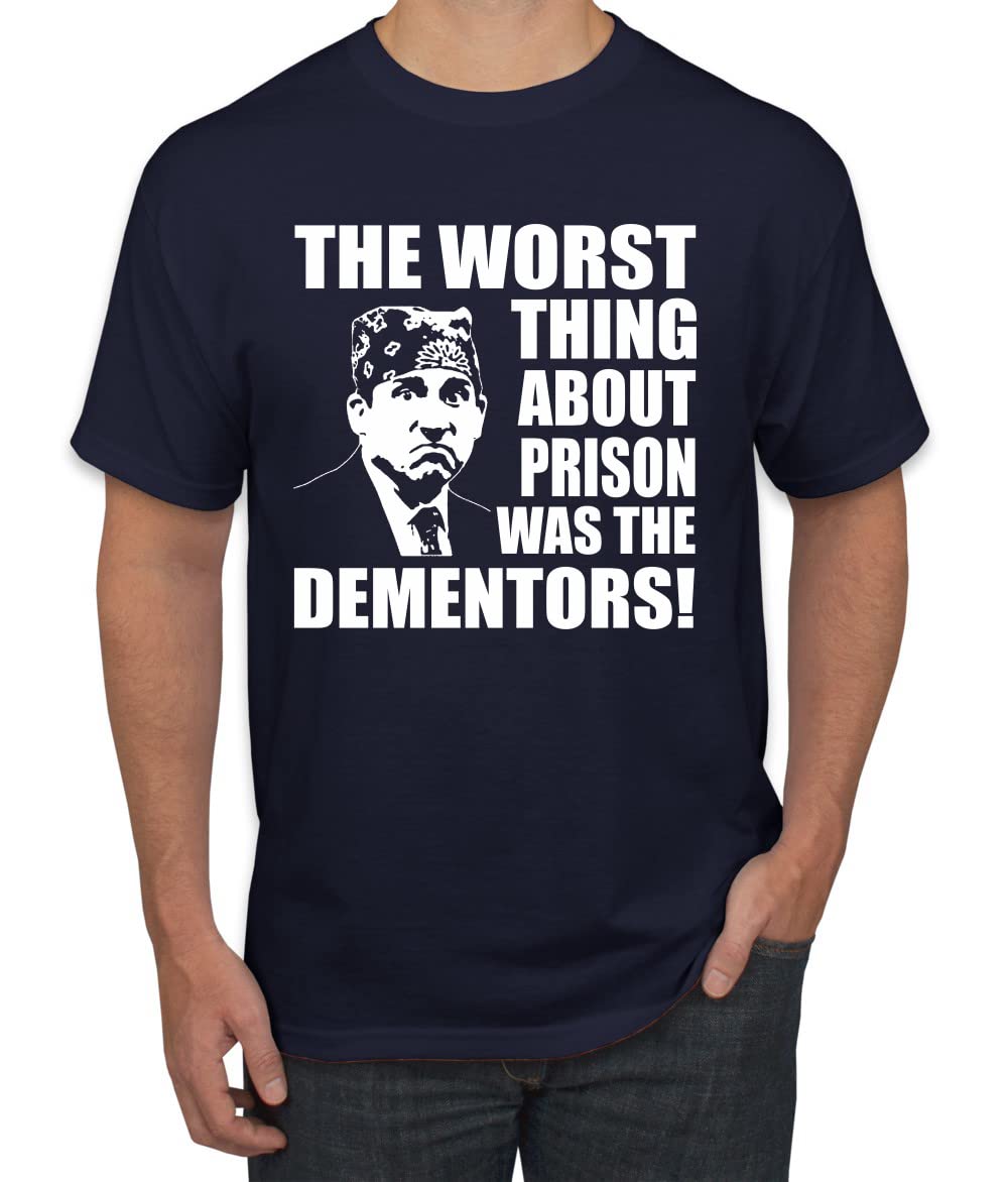 Prison Mike Dementors Quote Office Men's T-Shirt