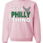 PHI Fantasy Football Sports Fan Pullover Soft Cotton Blend Graphic Unisex Crewneck Sweatshirt