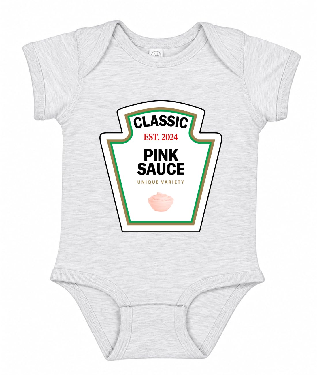 Condiment Baby Bodysuit for Boys & Girls