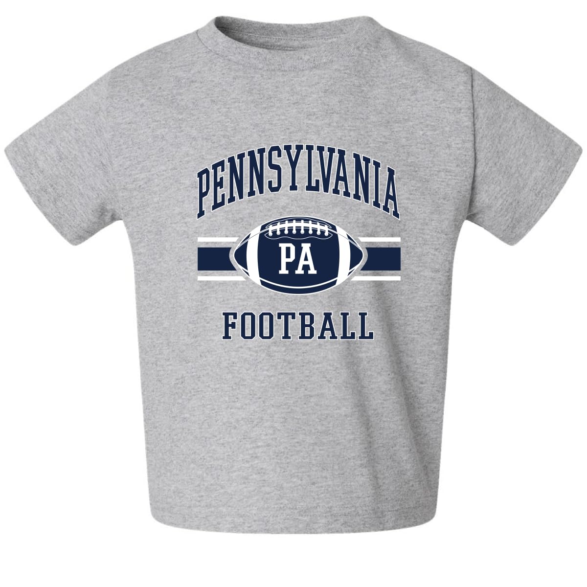 College Football Fan T-Shirt, Vintage American Team Design, Game Day Apparel, Retro USA Sports Toddler Crew T-Shirt