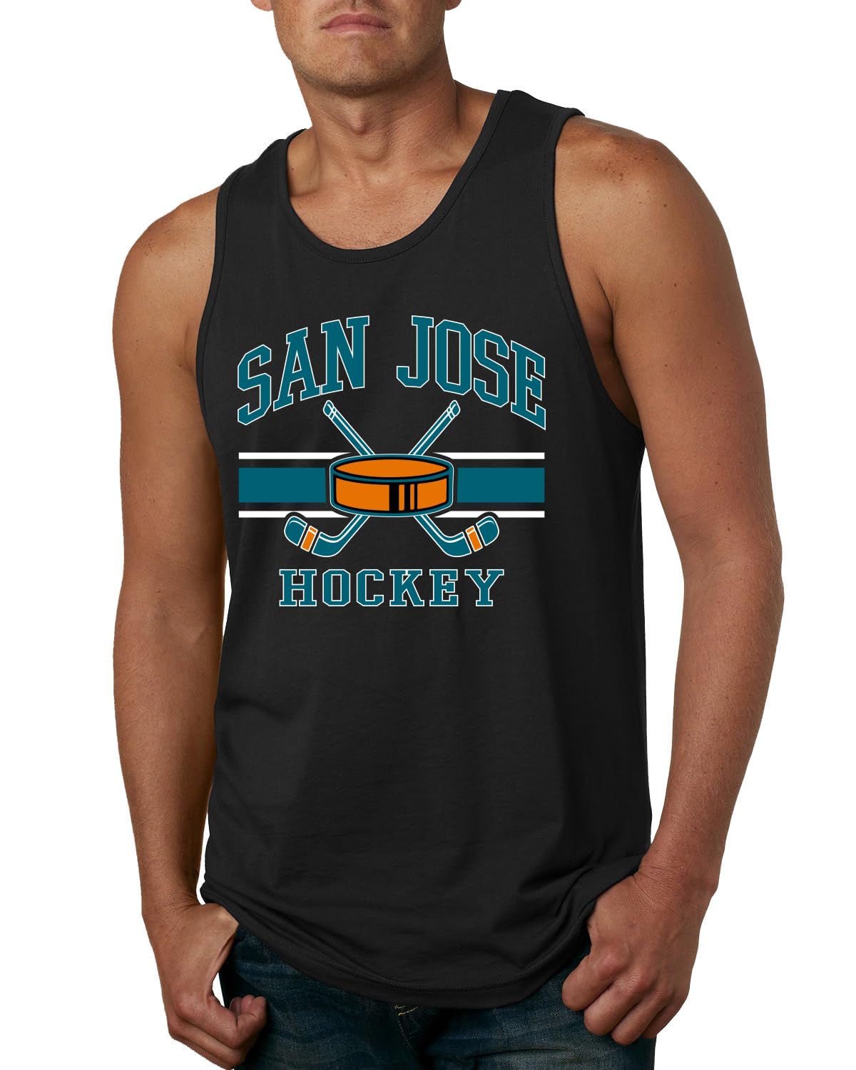 Hometown Fan Team Pride | Fantasy Hockey Fans Sports Mens Tank Top