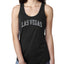 Classic Varsity College Style Fantasy Fan, Trendy Team Streetwear Sports Ladies Racerback Tank Top