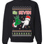 67 Meme Six Seven 6 7 Santa Hands Ugly Funny Unisex Crewneck Sweatshirt