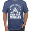 Dwight Schrute's Gym for Muscles Pop Culture Men's T-Shirt