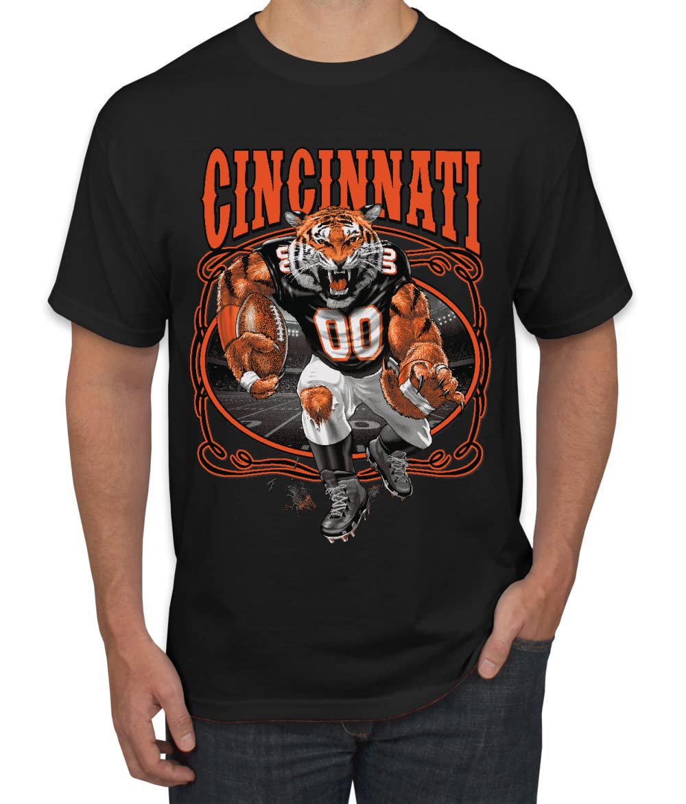 Cincinnati Fan Fantasy Football Sports Men's T-Shirt