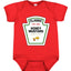 Condiment Baby Bodysuit for Boys & Girls