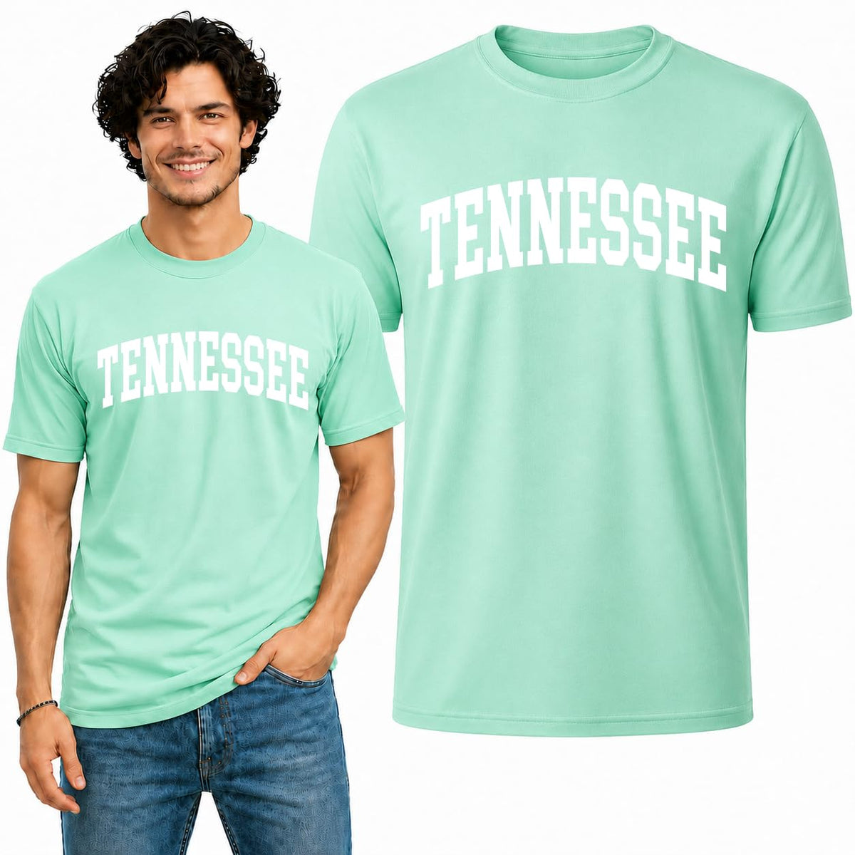 State of Tennessee College Style Fashion Men's T-Shirt