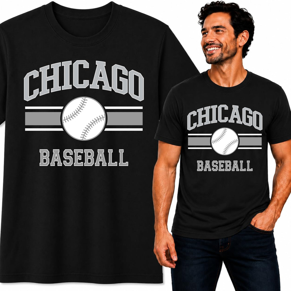 Hometown Fan Team Pride Baseball Shirt Unisex Sports Fan Baseball T-Shirt Game Day Apparel Gift