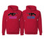 Bonnie Clyde Classic Guns Love Cute Boyfriend Girlfriend His and Hers Matching Couples Hoodie Sweater Set