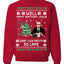 Well Happy Birthday Jesus Ugly Christmas Sweater Mens Womens Sweatshirt