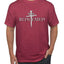 Redeemed Cross Jesus Christ Nails Inspirational/Christian Men's T-Shirt
