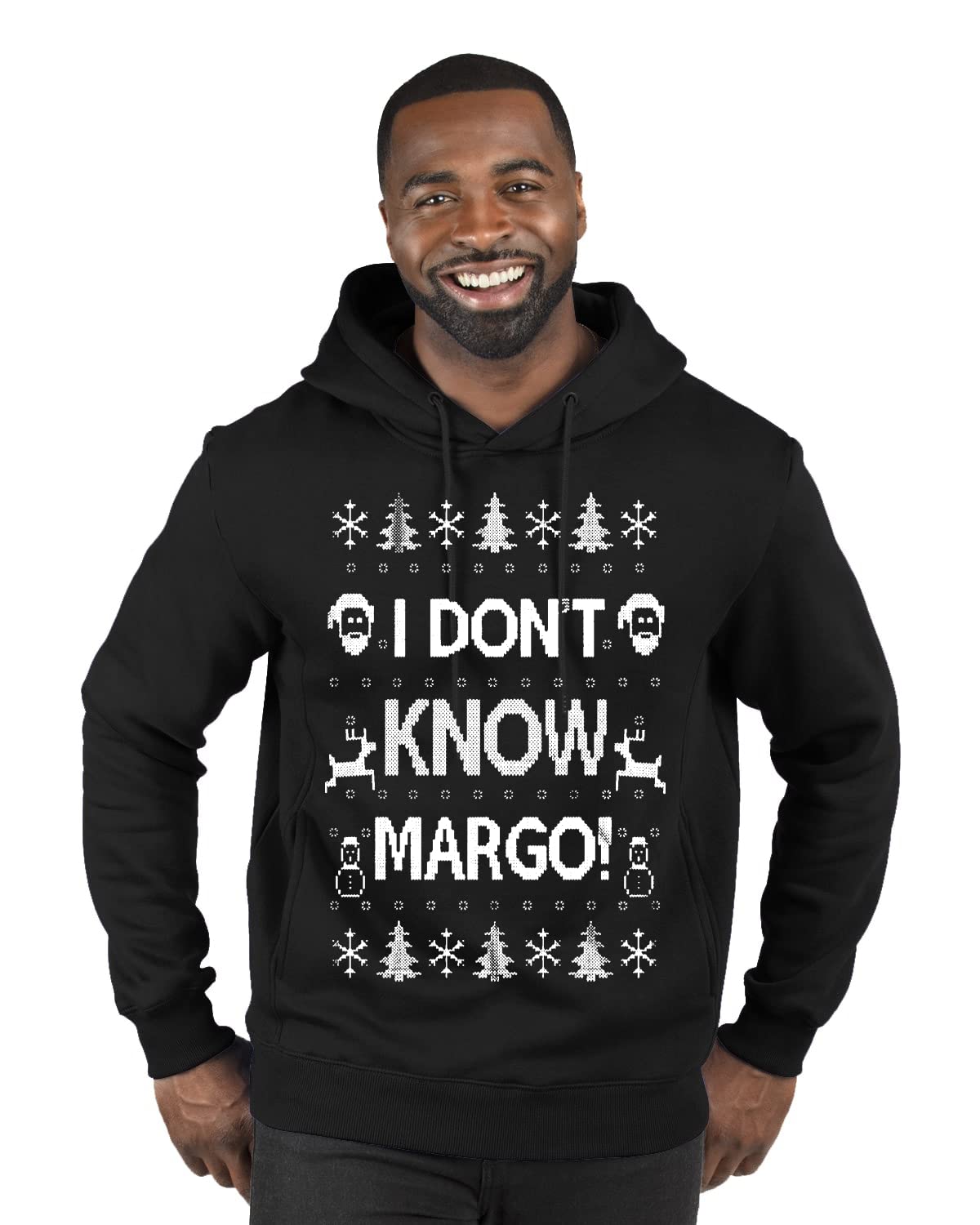 I Don't Know Margo Ugly Christmas Sweater Unisex Crewneck Sweatshirt
