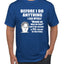 Office Dwight Quote - Before I Do Anything Pop Culture Men's Graphic T-Shirt