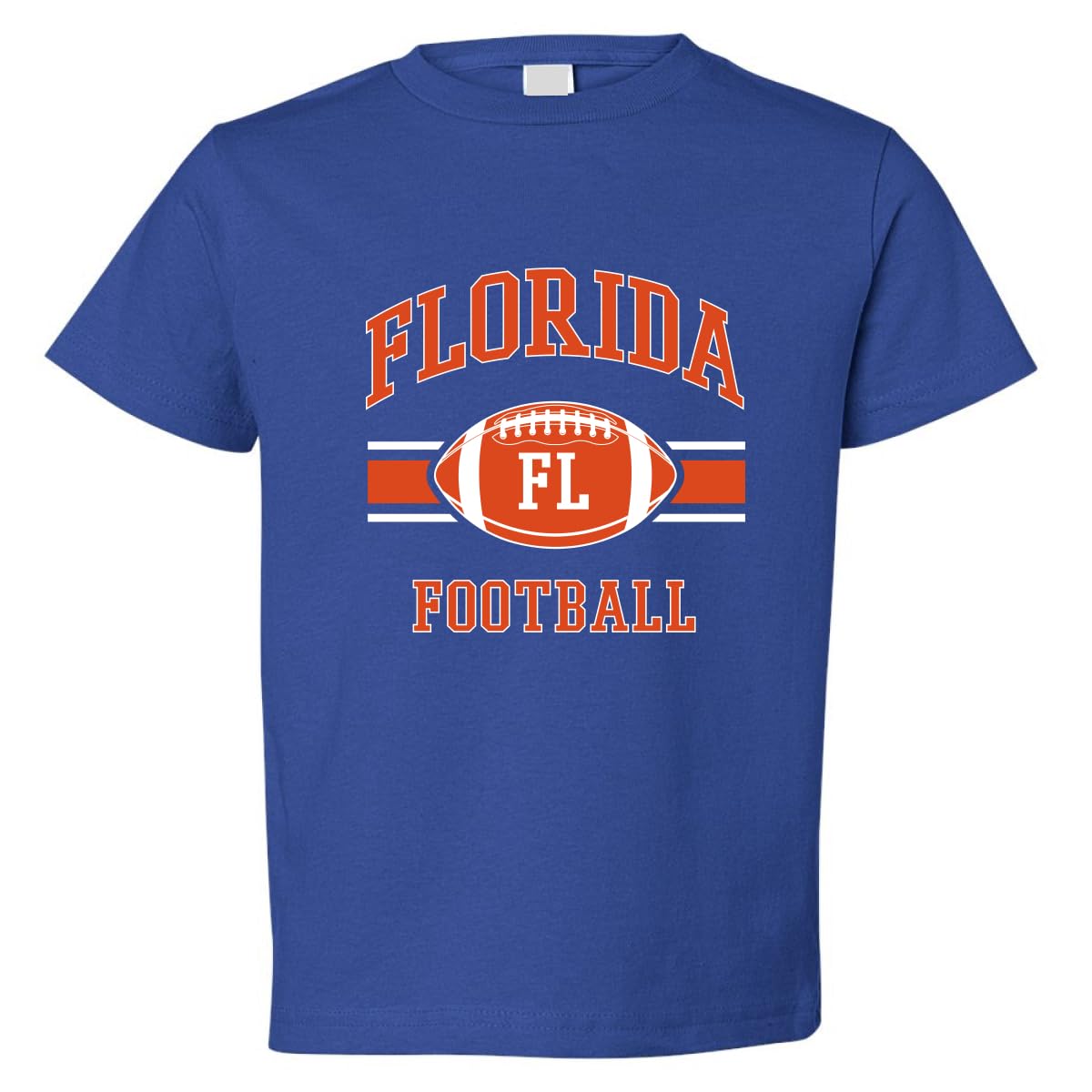 College Football Fan T-Shirt, Vintage American Team Design, Game Day Apparel, Retro USA Sports Toddler Crew T-Shirt