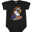 American Bald Eagle Mullet Glasses American Pride Baby Creeper Boys Girls Infant Bodysuit