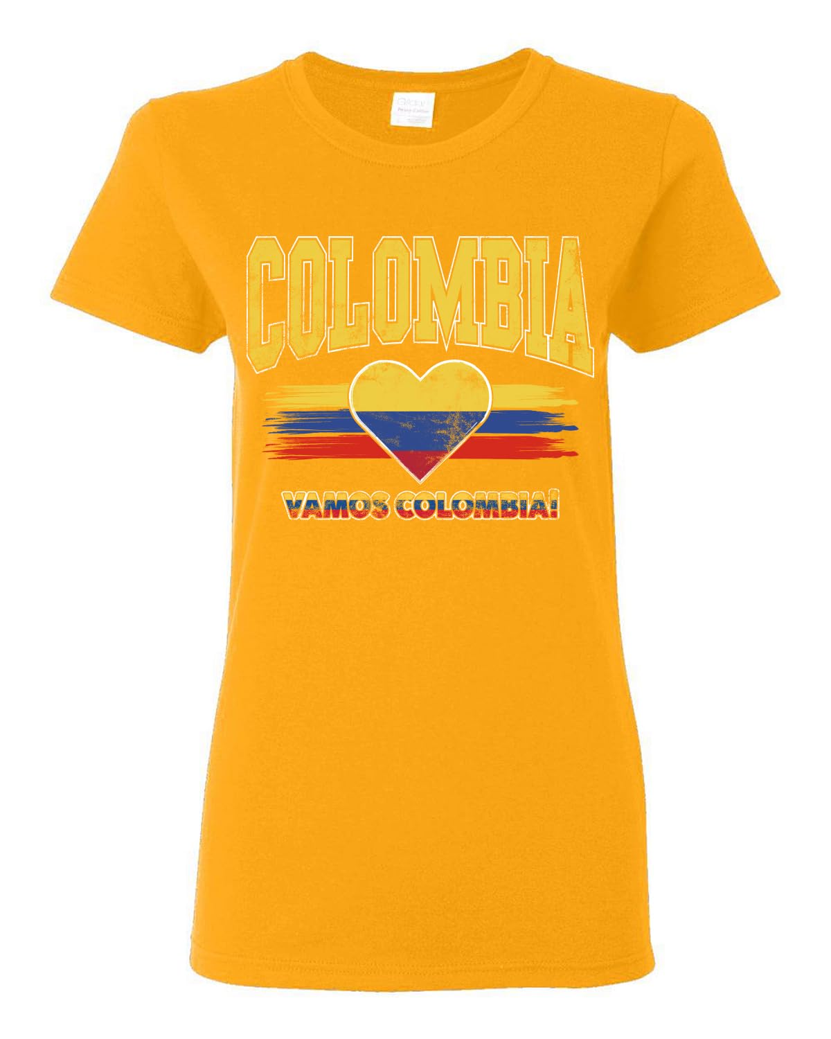 Flag Heart Soccer Fan | Women's Novelty Shirt | Game Day Gift for Her T-Shirt