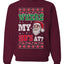 Where my Hos At Santa Ugly Christmas Sweater Unisex Crewneck Sweatshirt