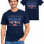Football Fan City Tee Graphic TShirt for Men and Women Cotton Unisex Tee