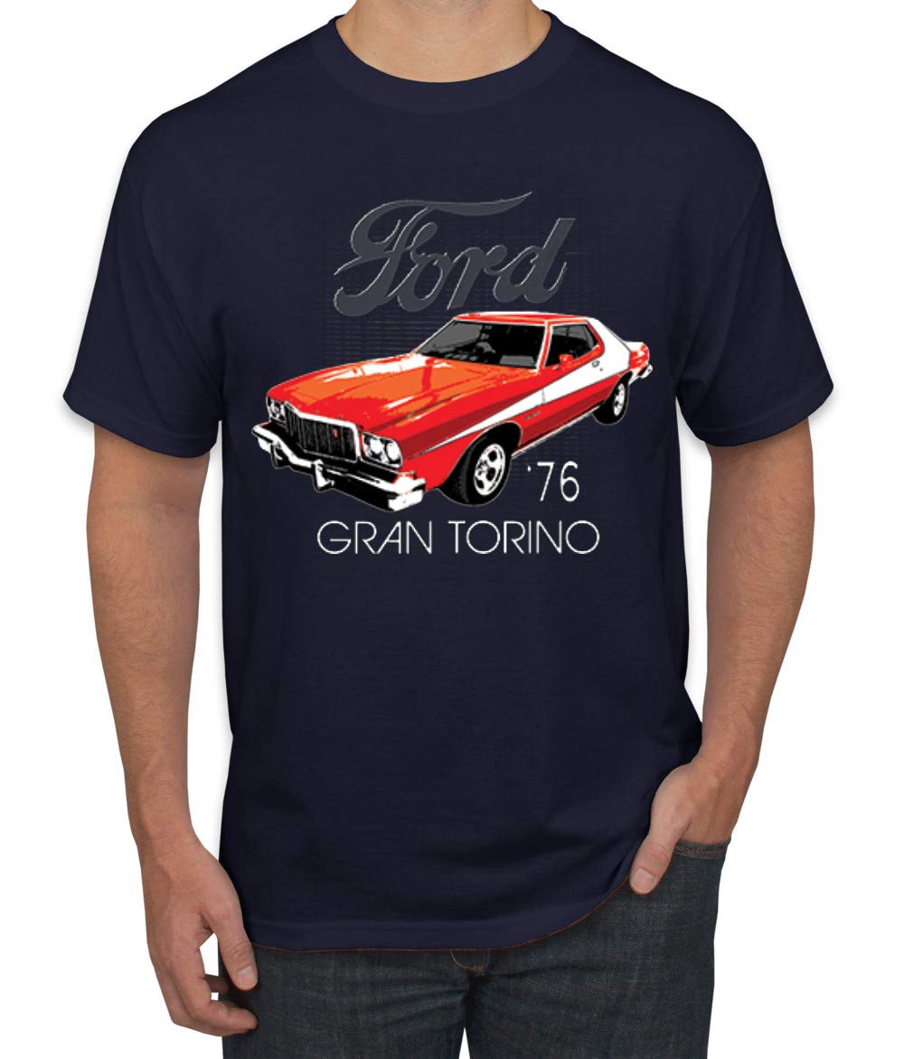 Ford '76 Gran Torino Vintage Car Cars and Trucks Men's Graphic T-Shirt