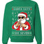Santa Says Six Seven 6 7 Ugly Christmas Sweater Unisex Xmas Crewneck Sweatshirt