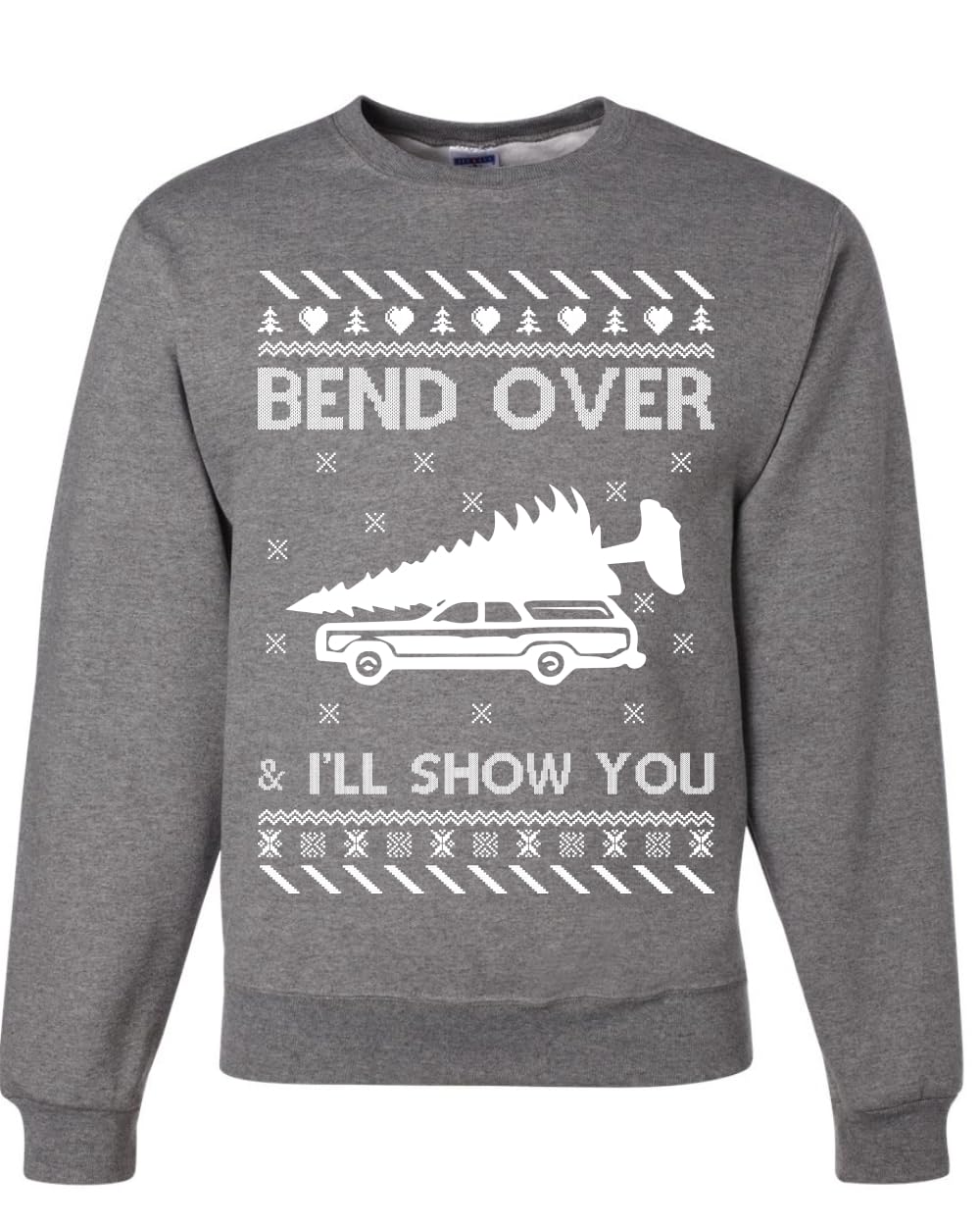 Where You Gonna Put a Tree That Big Funny Ugly Christmas Sweater Sweatshirt