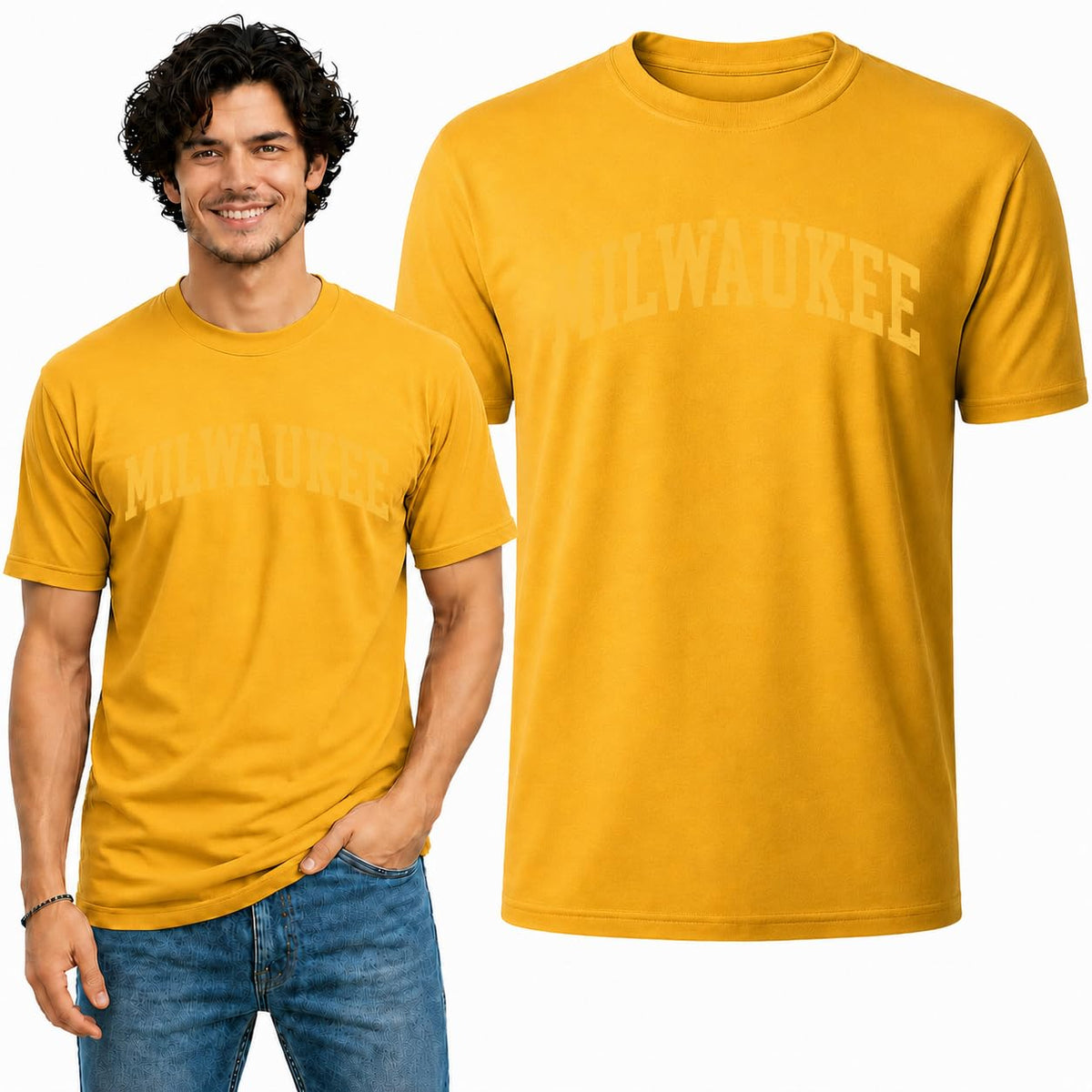 Milwaukee Fan Tee T-Shirt for Men and Women Graphic T-Shirt