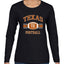 College Football Fan Vintage American Team Design, Retro USA Sports Women's Long Sleeve T-Shirt
