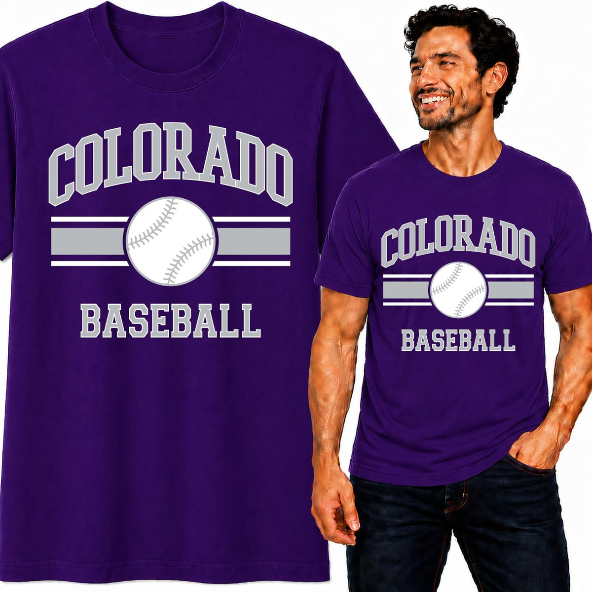 Hometown Fan Team Pride Baseball Shirt Unisex Sports Fan Baseball T-Shirt Game Day Apparel Gift