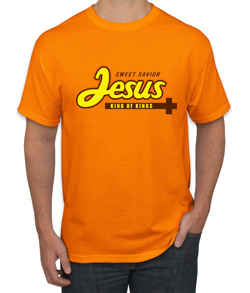 Enjoy Jesus T Shirts Funny Faith Tee Christian T Shirts for Men Inspirational Jesus Cotton Shirt