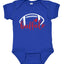 Football Fan Baby Bodysuit for Boys & Girls, Cute Infant Outfit, Newborn Gift