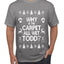 Why is The Carpet All Wet Todd? Ugly Christmas Sweater Unisex Graphic T-Shirt