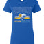 Flag Heart Soccer Fan | Women's Novelty Shirt | Game Day Gift for Her T-Shirt
