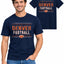 Football Fan City Tee Graphic TShirt for Men and Women Cotton Unisex Tee
