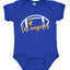 Football Fan Baby Bodysuit for Boys & Girls, Cute Infant Outfit, Newborn Gift
