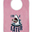 I’m a Messy Eater Shark, Cartoon Ocean Food Joke Adult Bib Funny Gift for Grandma or Grandpa